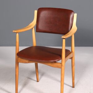 Stilvoller Mid Century Stuhl Sekretär Stuhl Danish Design Küchenstuhl Esszimmer Stuhl