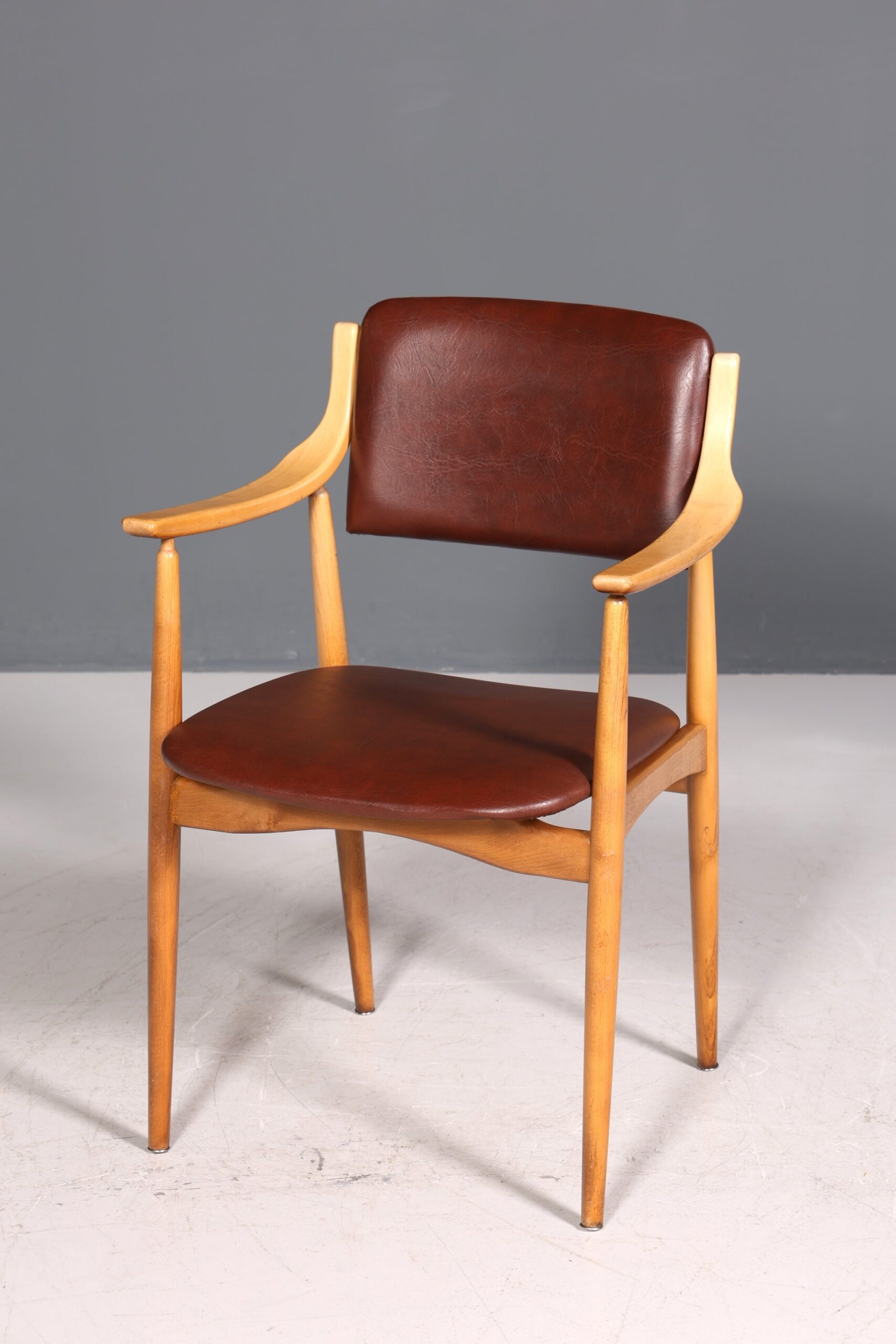 Stilvoller Mid Century Stuhl Sekretär Stuhl Danish Design Küchenstuhl Esszimmer Stuhl