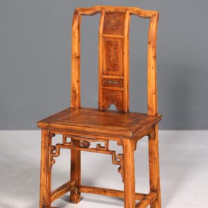 er Chinesischer Stuhl China Ming Stil Qing Dynastie Holzstuhl Asiatische Antik Sekretär Stuhl