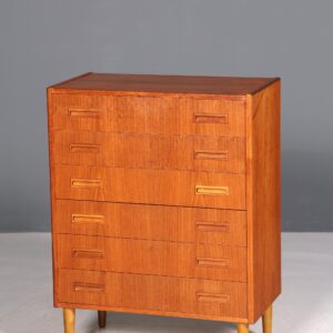 e Mid Century Kommode Teak Holz Vertiko Danish Design Schrank Schubladenkommode