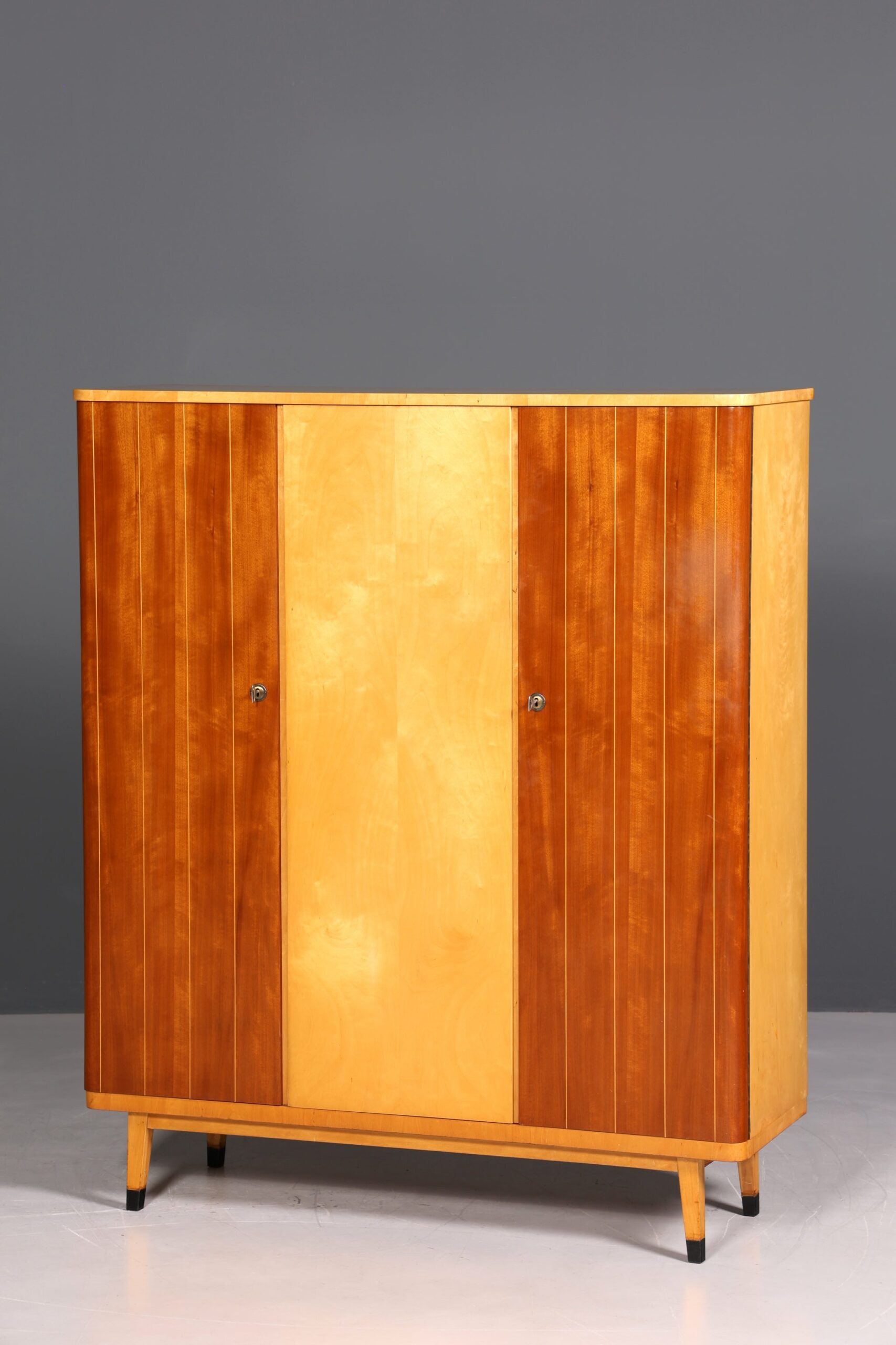 er Mid Century Schrank 60er Jahre Kleiderschrank Wäscheschrank Aktenschrank