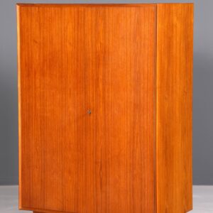 er Mid Century Kleiderschrank Danish Design Teak Holz Schrank Wäscheschrank