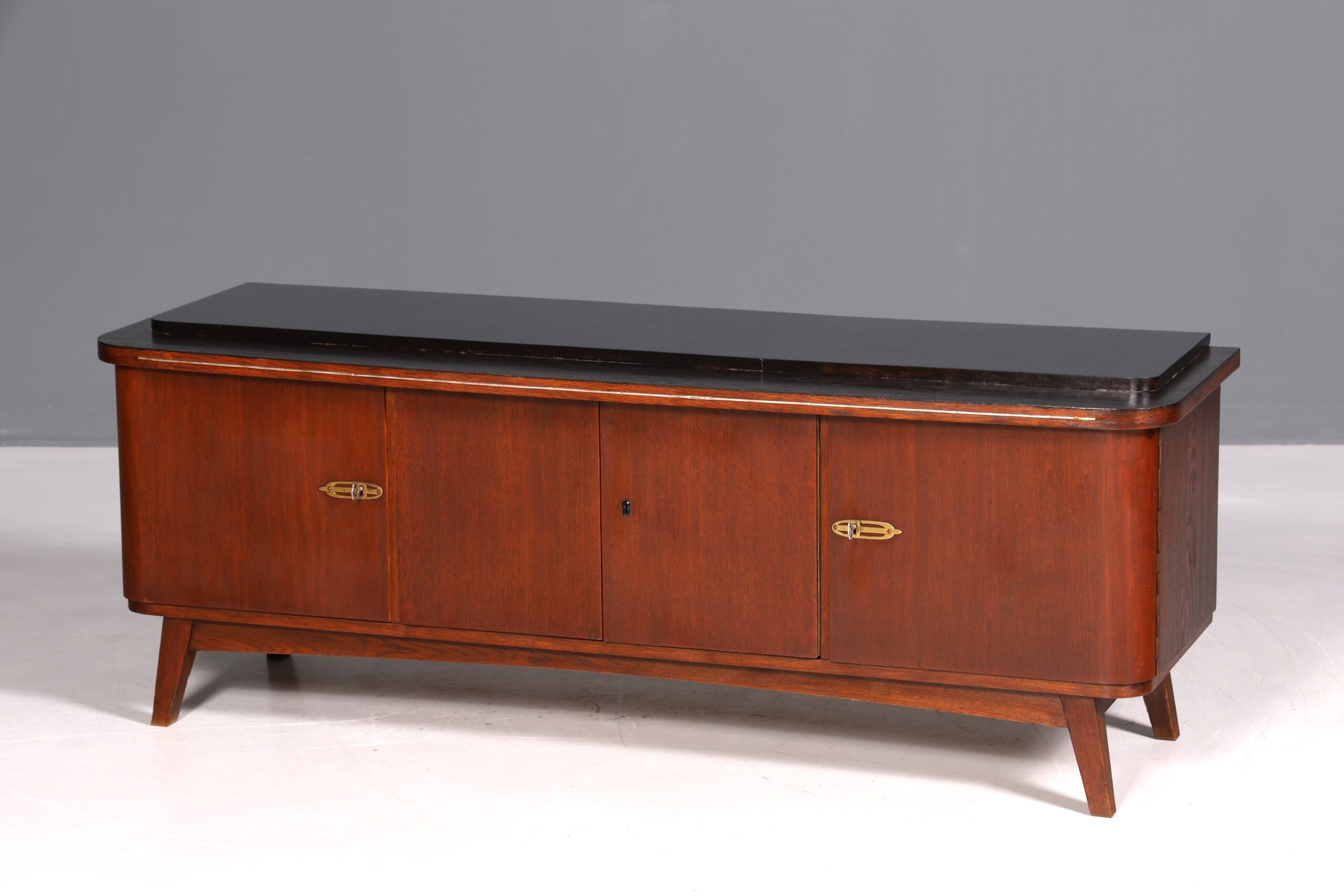 es Mid Century Sideboard TV Kommode Schrank Longboard 60s