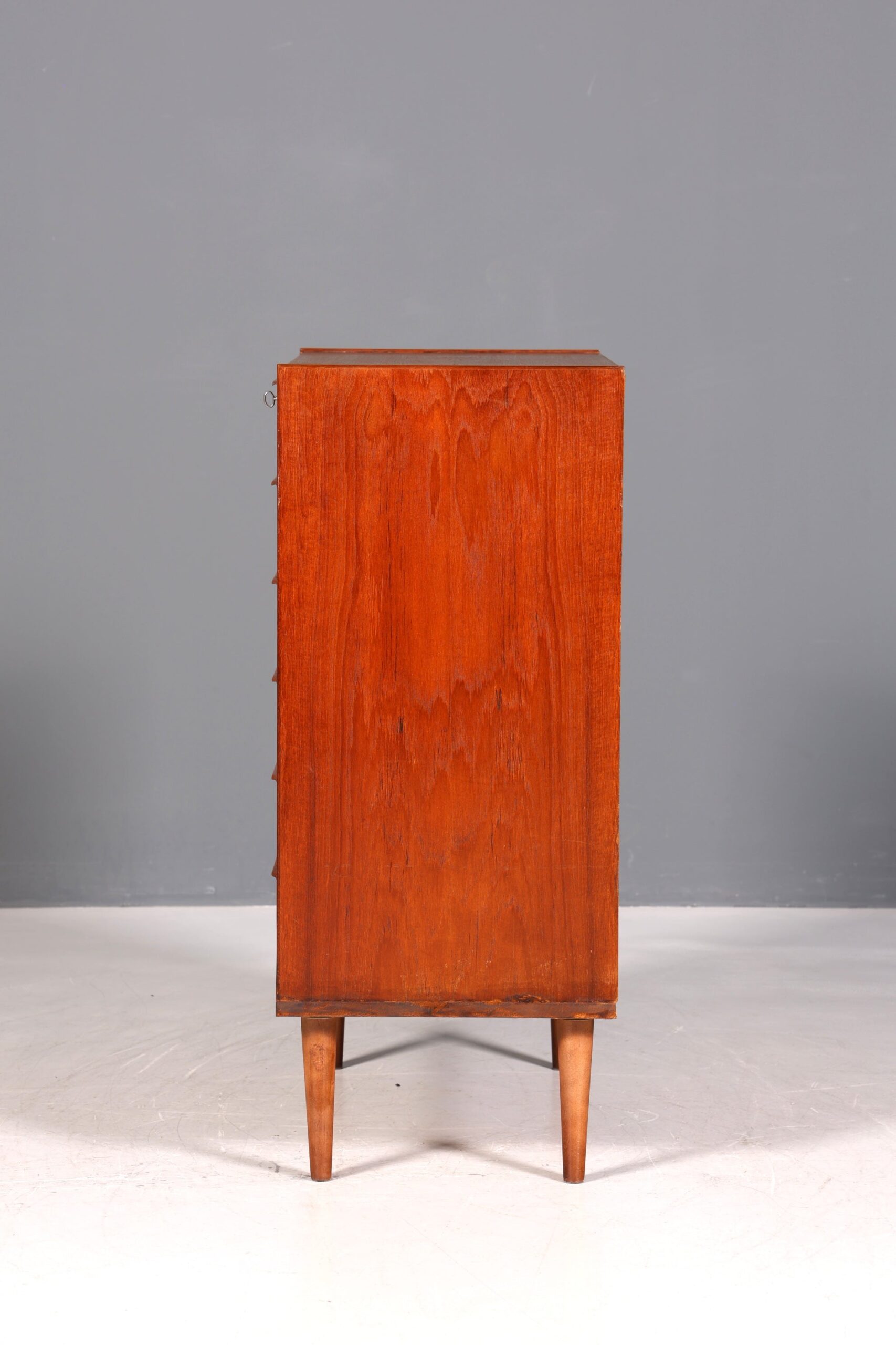 e Mid Century Kommode Teak Holz Sideboard Schubladen Kommode - Image 4