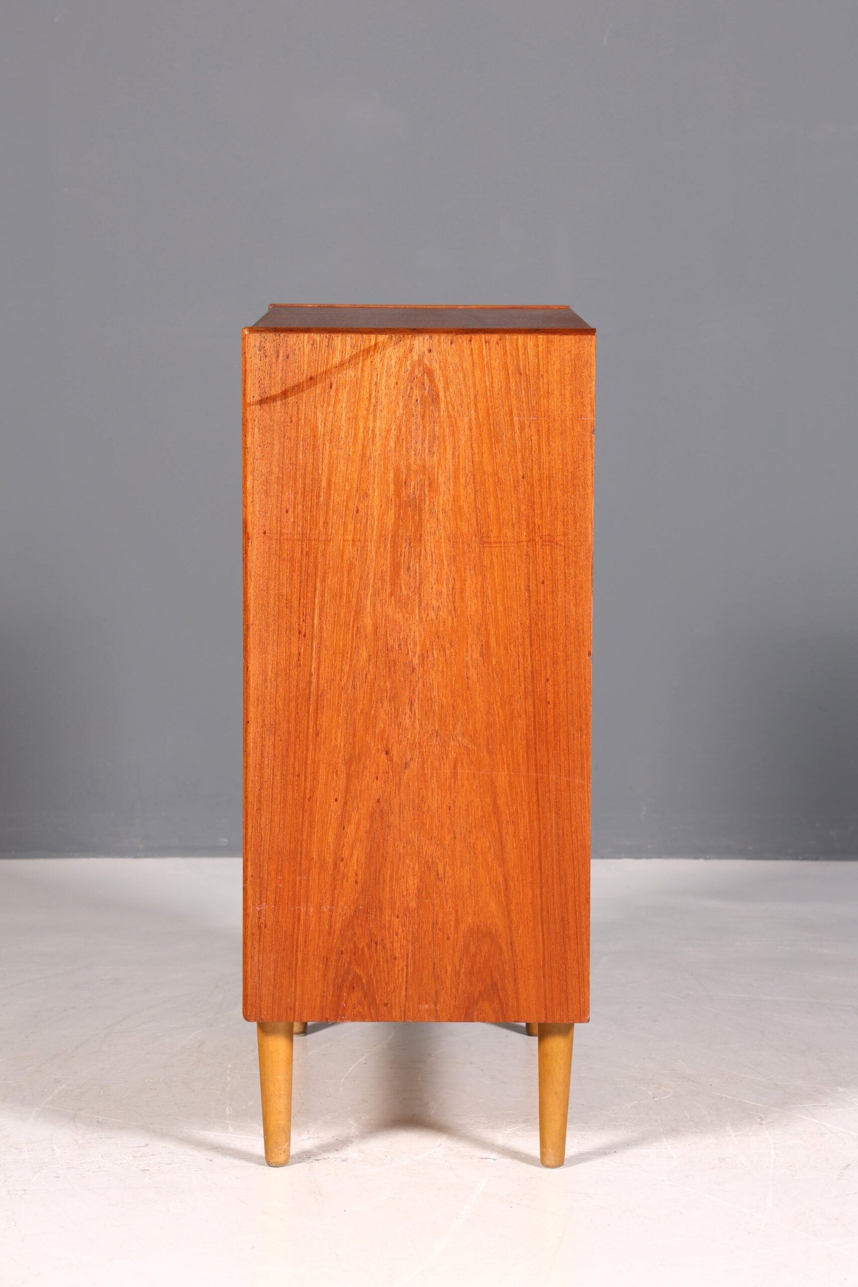 e Mid Century Kommode Teak Holz Vertiko Danish Design Schrank Schubladenkommode - Image 4