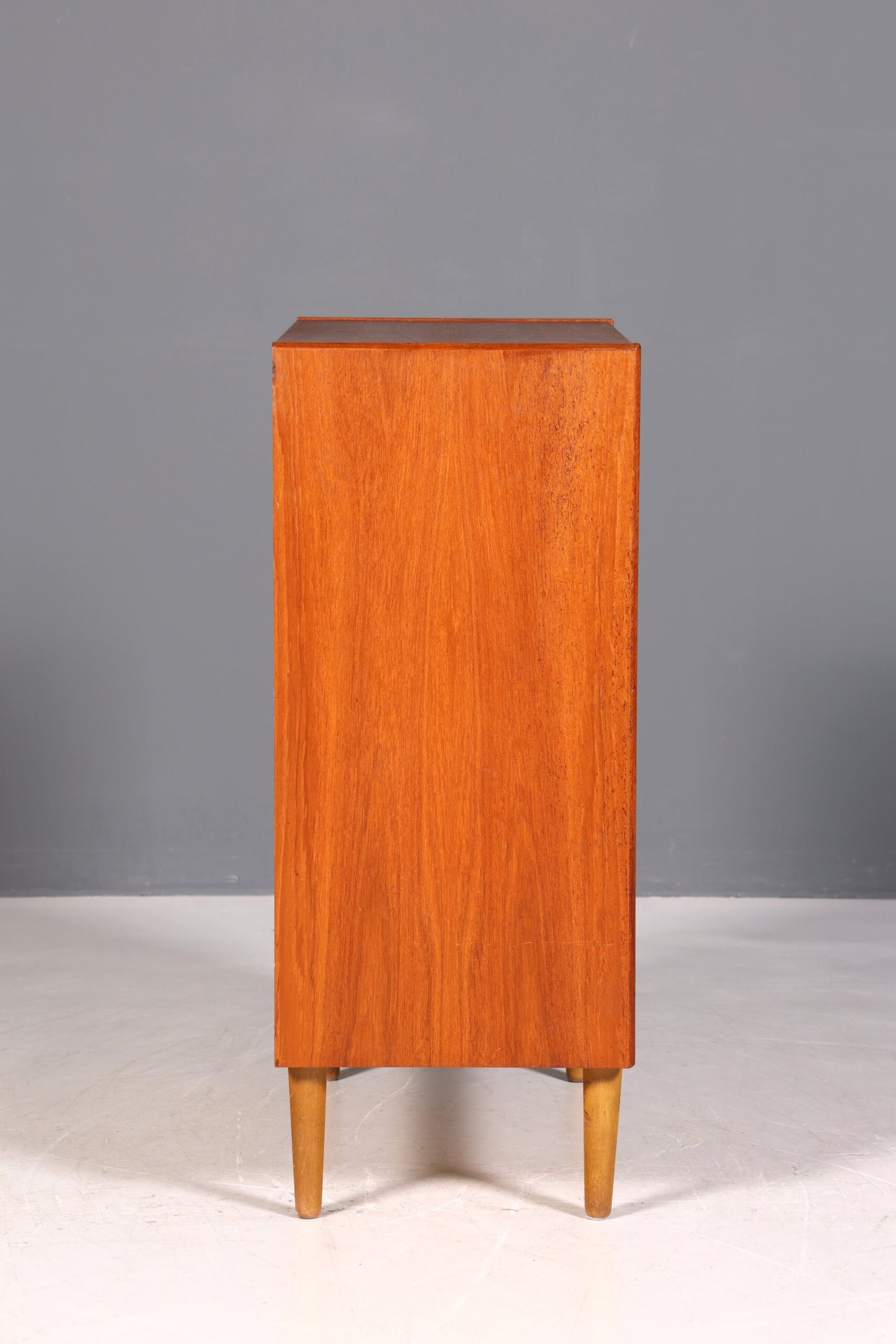 e Mid Century Kommode Teak Holz Vertiko Danish Design Schrank Schubladenkommode - Image 5