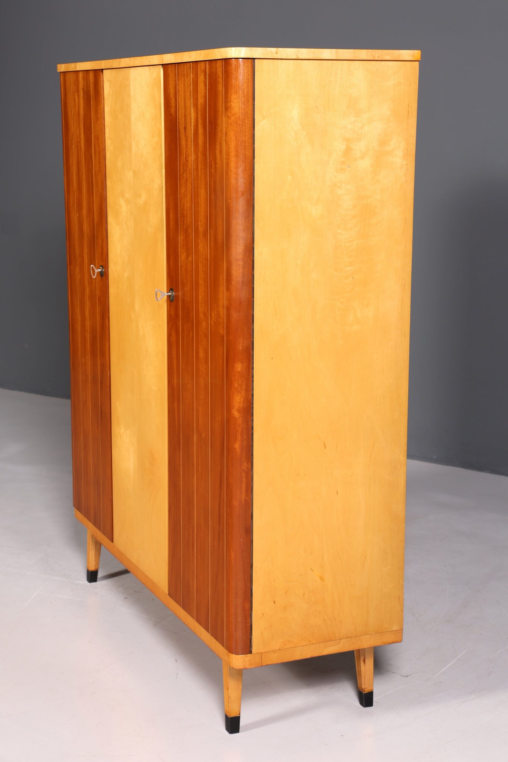 er Mid Century Schrank 60er Jahre Kleiderschrank Wäscheschrank Aktenschrank - Image 6