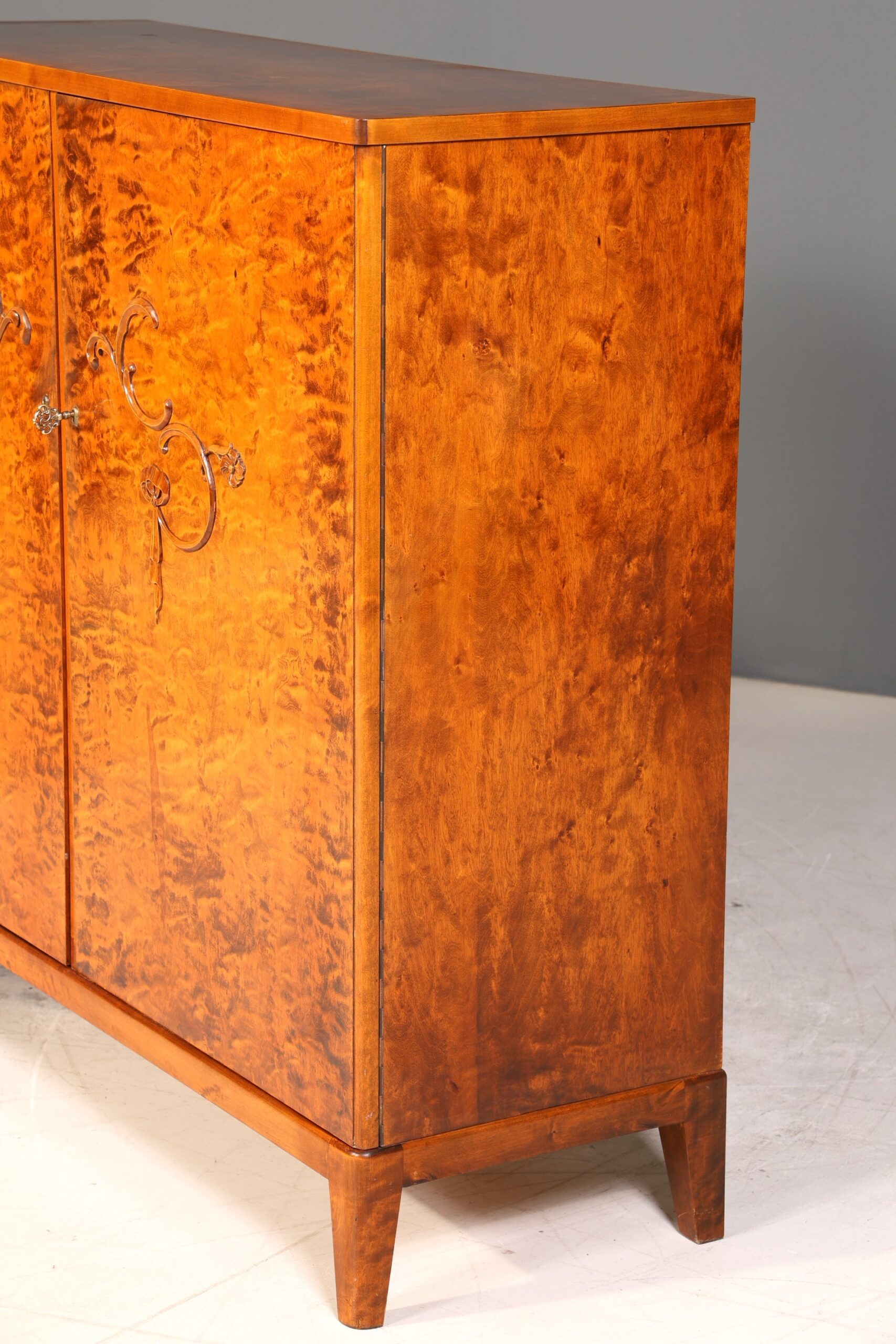 Stilvoller Original Art Deco Schrank Vertiko Kleiderschrank um 1940 Aktenschrank echt Holz Wäscheschrank - Image 5